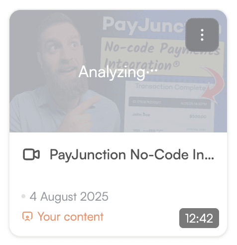 Analyzing layover screen